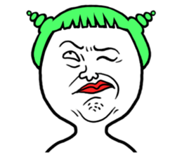 ROSHIHI's Funny Face Stamp sticker #625655