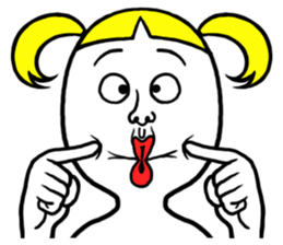 ROSHIHI's Funny Face Stamp sticker #625661