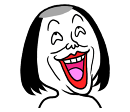 ROSHIHI's Funny Face Stamp sticker #625662