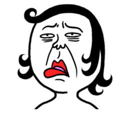 ROSHIHI's Funny Face Stamp sticker #625664