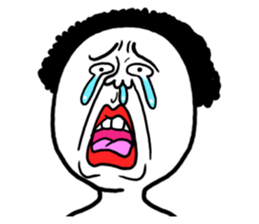 ROSHIHI's Funny Face Stamp sticker #625668