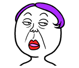 ROSHIHI's Funny Face Stamp sticker #625671