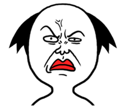 ROSHIHI's Funny Face Stamp sticker #625674