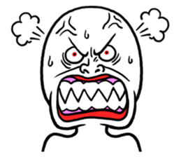 ROSHIHI's Funny Face Stamp sticker #625677