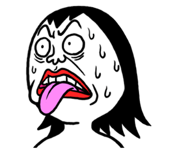 ROSHIHI's Funny Face Stamp sticker #625680