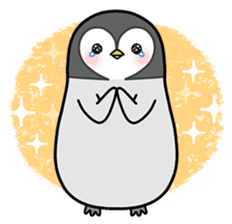 Emperor penguin Hachan 1 sticker #625722