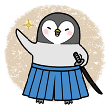 Emperor penguin Hachan 1 sticker #625742