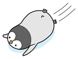 Emperor penguin Hachan 1 sticker #625755