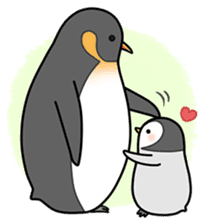 Emperor penguin Hachan 1 sticker #625759