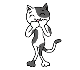 cat pad yoshio sticker #626562