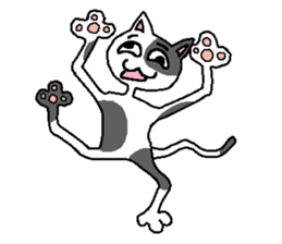 cat pad yoshio sticker #626564