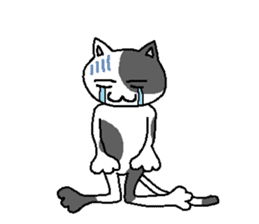 cat pad yoshio sticker #626565