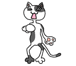cat pad yoshio sticker #626569