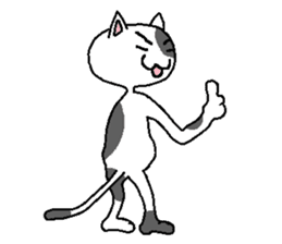 cat pad yoshio sticker #626570