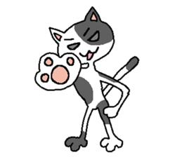 cat pad yoshio sticker #626571