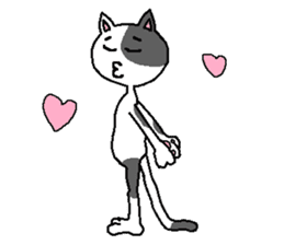 cat pad yoshio sticker #626578