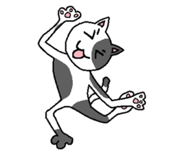 cat pad yoshio sticker #626583