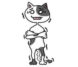 cat pad yoshio sticker #626585