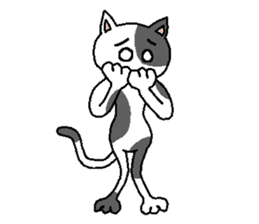 cat pad yoshio sticker #626587