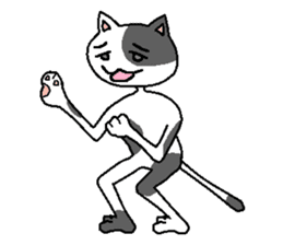 cat pad yoshio sticker #626589