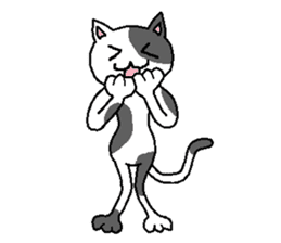 cat pad yoshio sticker #626590