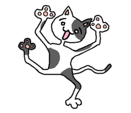 cat pad yoshio sticker #626591