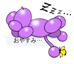 Balloon Dog "COCO" Japanese ver.2 sticker #626772