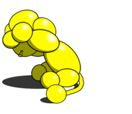 Balloon Dog "COCO" Japanese ver.2 sticker #626778