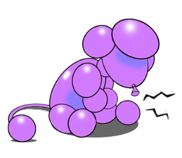 Balloon Dog "COCO" Japanese ver.2 sticker #626784