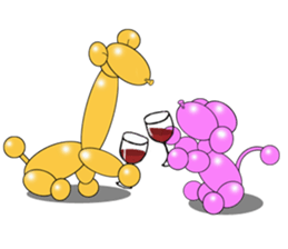 Balloon Dog "COCO" Japanese ver.2 sticker #626787