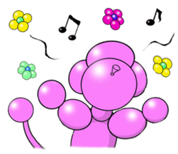 Balloon Dog "COCO" Japanese ver.2 sticker #626795