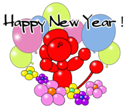 Balloon Dog "COCO" Japanese ver.2 sticker #626801