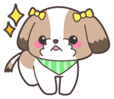 I like dogs-Shih Tzu!! sticker #626824