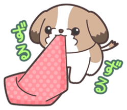 I like dogs-Shih Tzu!! sticker #626833