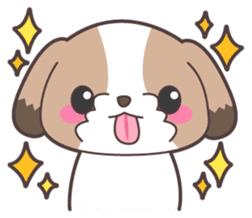 I like dogs-Shih Tzu!! sticker #626836