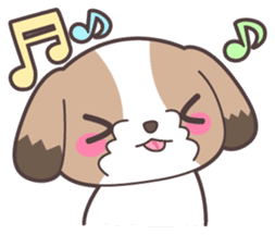I like dogs-Shih Tzu!! sticker #626837