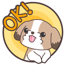 I like dogs-Shih Tzu!! sticker #626839