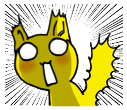 Happy Yellow CAT sticker #626961