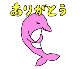 Marine characters stamp sticker #627006