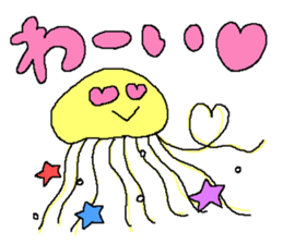 Marine characters stamp sticker #627010