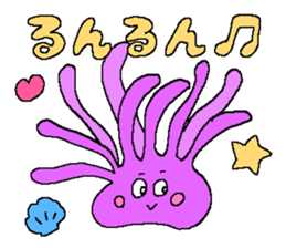 Marine characters stamp sticker #627015