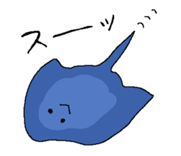 Marine characters stamp sticker #627017