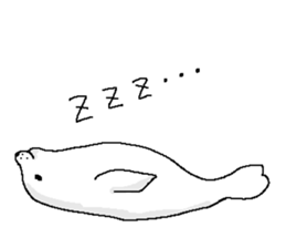 Marine characters stamp sticker #627027