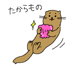 Marine characters stamp sticker #627037