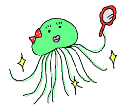 Marine characters stamp sticker #627040