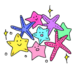 Marine characters stamp sticker #627041