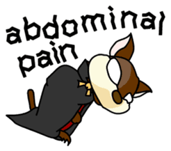 Cat in bad condition English Ver.1 sticker #627244