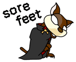 Cat in bad condition English Ver.1 sticker #627247