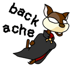 Cat in bad condition English Ver.1 sticker #627248