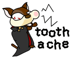 Cat in bad condition English Ver.1 sticker #627249